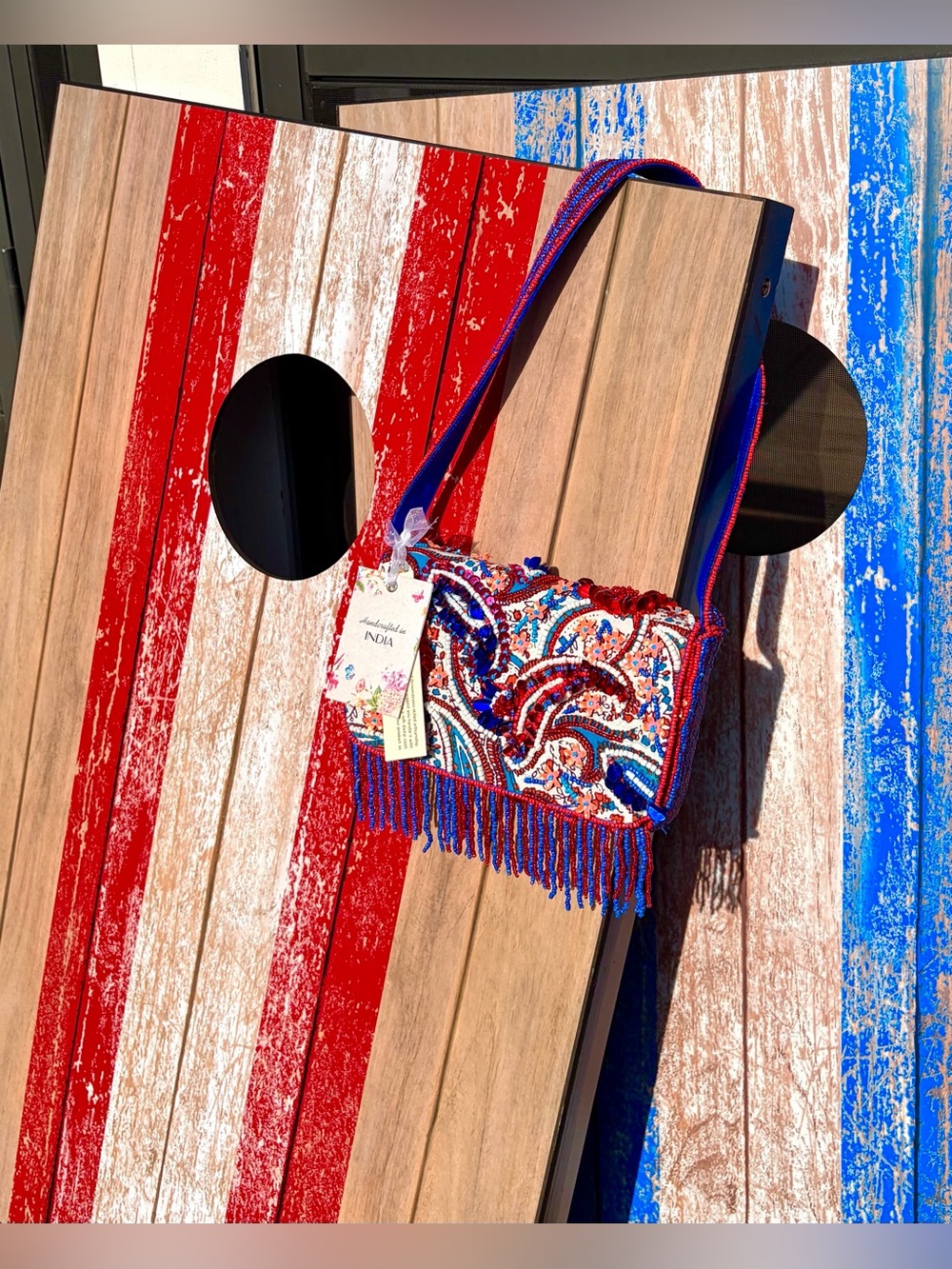 JULY 4TH - VIRAL BEADED BAG - RARE USA BAG 2026 - Picture 9 of 10